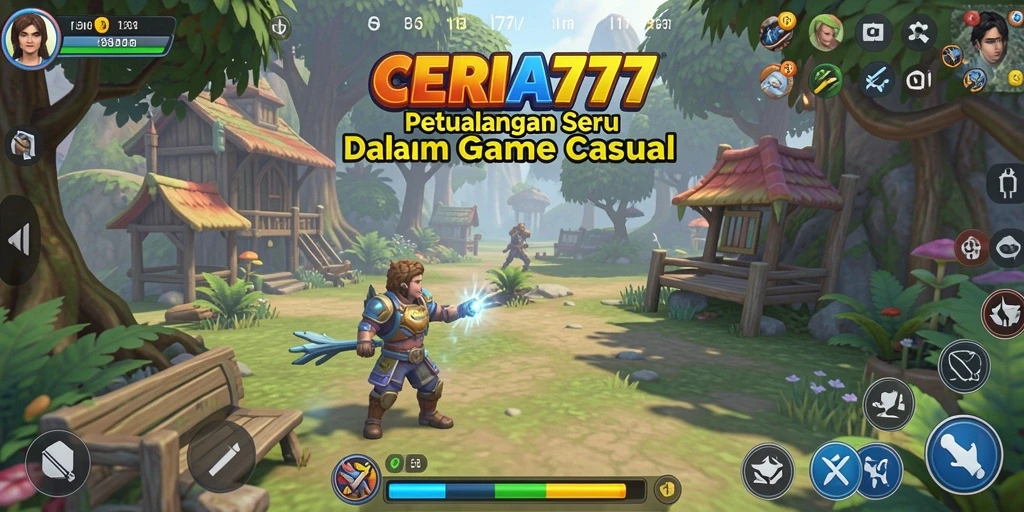 Tampilkan gameplay ceria dan menyenangkan dari CERIA777.