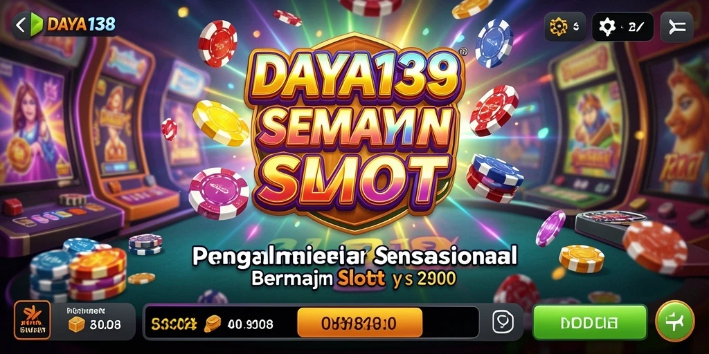 Tampilan gameplay menarik dari DAYA138 yang penuh warna.