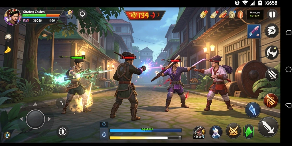 Tampilan gameplay G668 yang menegangkan dan penuh strategi.