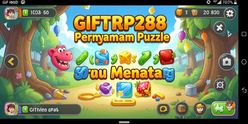 Screenshot menarik dari gameplay <strong>GIFTRP288</strong> yang menunjukkan tantangan Puzzle.