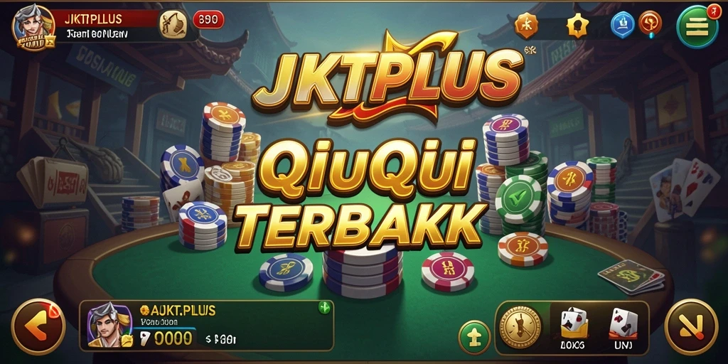 Tampilan gameplay seru di JKTPLUS dengan strategi QiuQiu yang menarik.