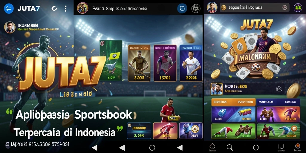 Tampilan gameplay JUTA7 yang sederhana dan menarik.