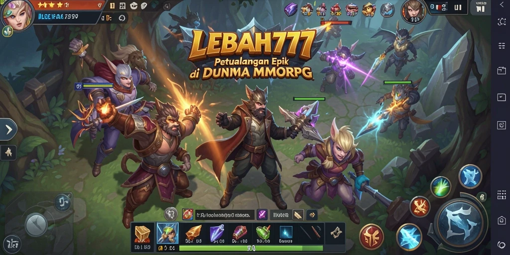 Tampilan aksi seru dalam gameplay LEBAH777 yang mendebarkan.