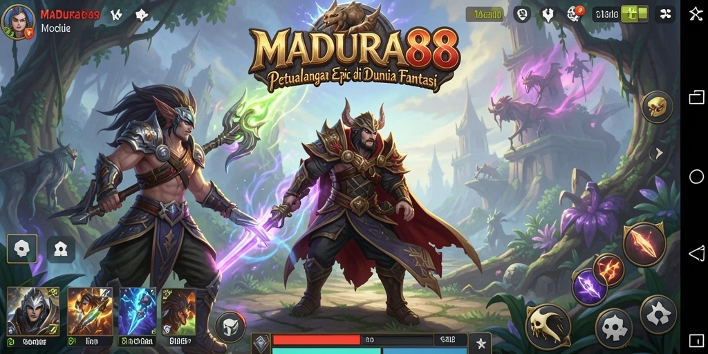 Gameplay seru di MADURA88 dengan pertarungan menegangkan.
