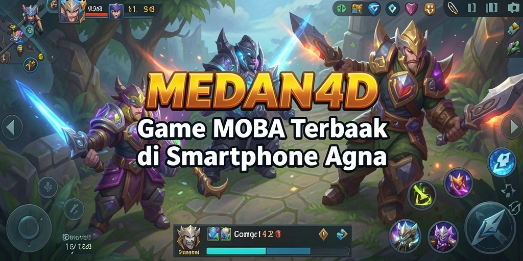 Screenshot gameplay MEDAN4D memperlihatkan pertempuran seru dan strategis.