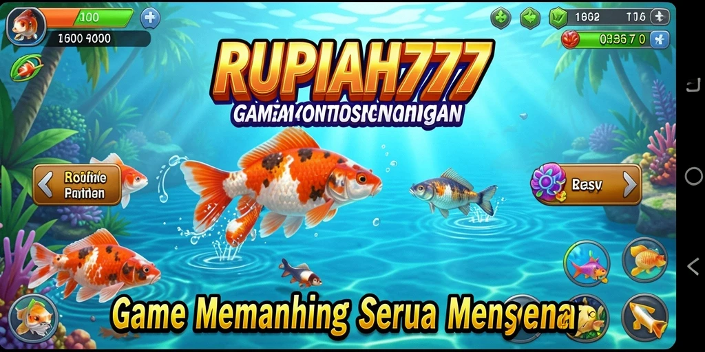 Gameplay seru menangkap ikan di RUPIAH777.