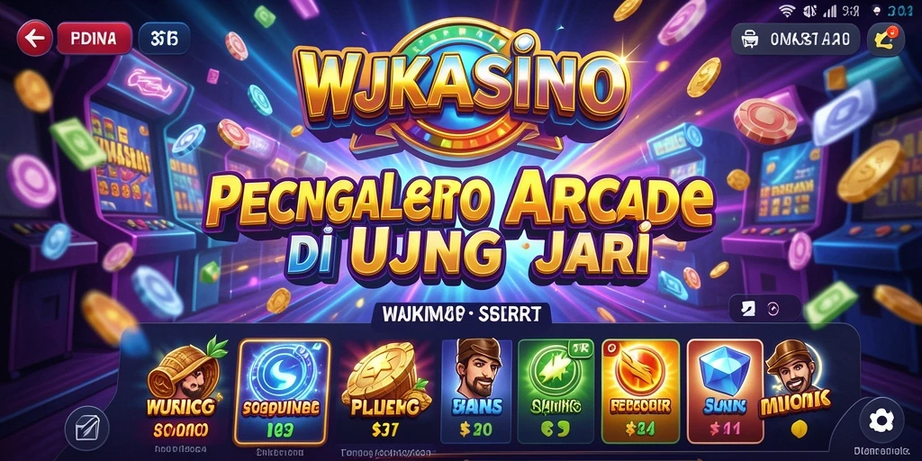 Tampilan seru dari WJKASINO dengan gameplay yang menantang.
